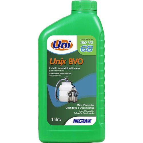 Óleo Min Unix Bvo p/Ordenhadeira Ingrax 1lt