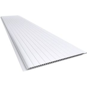 Forro em PVC 200x7mm Double Fris branco Versati 6 metros Plasbil