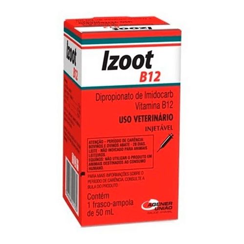 MEDICAMENTO ANTIB IZOOT B12 INJ 50ML