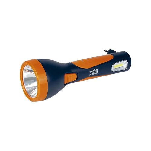 LANTERNA RECARREG POWER LED 150 LUMENS MOR