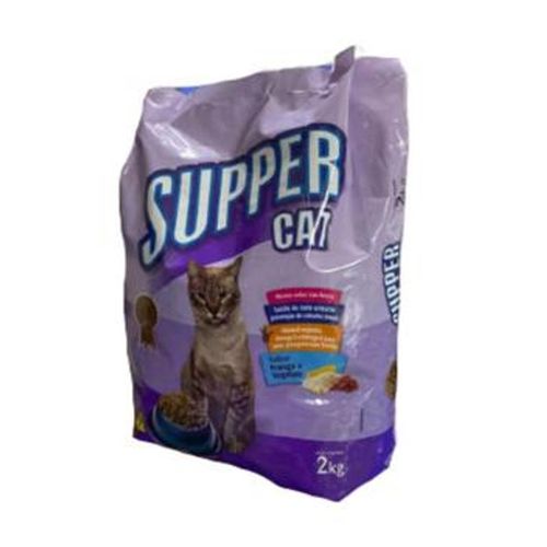 Ração para Gato Supper Cat 2kg