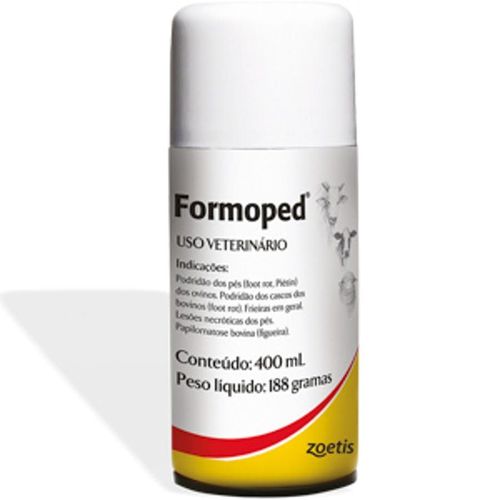 Medicamento cicatrizante formoped tópico de 400ml (188g)