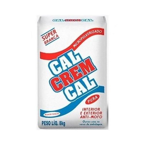 Cal Creme para Pintura São Sebastião 8kg