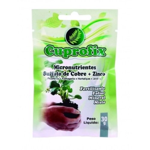 Fertilizante Min Cuprofix Sch 30g