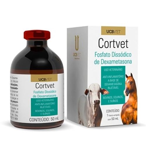 Medicamento Antiinf Cortvet Inj 50ml