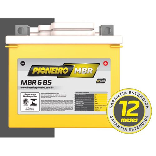 Bateria para Moto MBR 6BS Pioneer