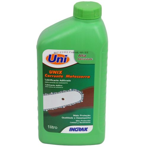 Lubrificante para Corrente de Motosserra Uniflux 1 litro