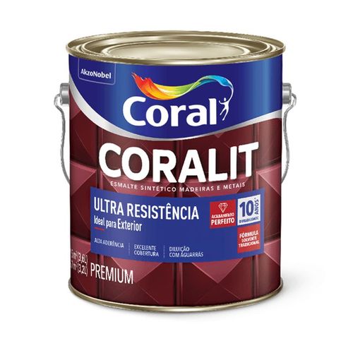 Tinta Ultra Resist Coralit Água Platina Coral 3,6L