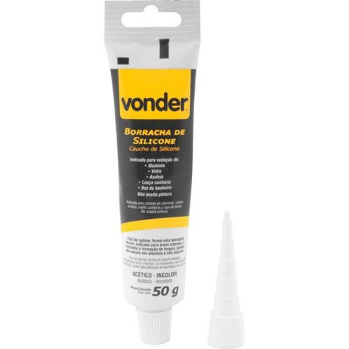 Silicone incolor Vonder 50g