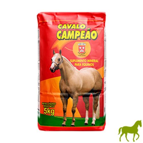 Sal Mineral para Equinos Cavalo Campeão Vilavet 5kg