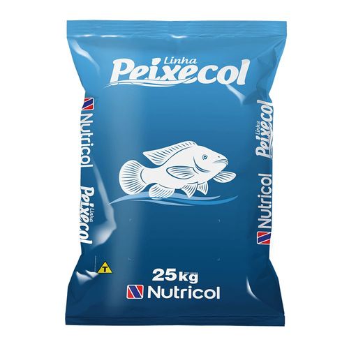 Ração para Peixes Peixecol 28% de 6 a 8 mm Nutricol 25 kg