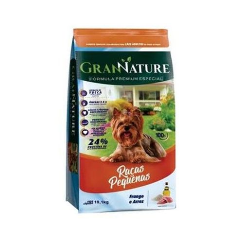 Ração p/ Cão Raças Pequenas Gran Nature 1kg