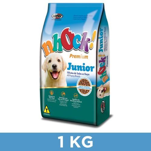 Ração p/ Cão Nhock Junior 1kg