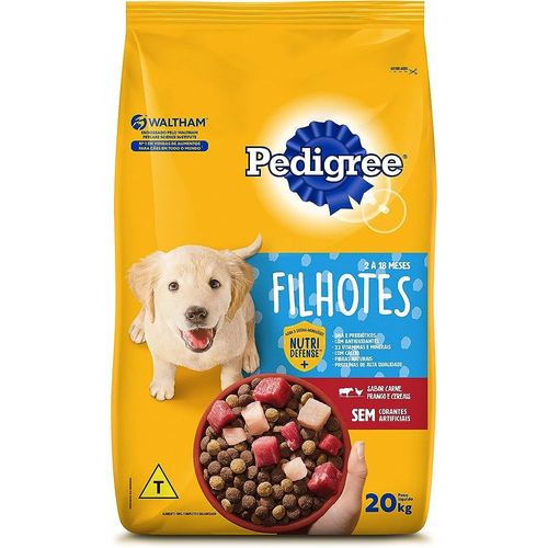 Ração p/ cão Carne/Fígado Pedigree 20kg