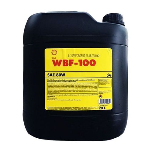 Óleo WBF-100 SAE 80W Shell 20 litros