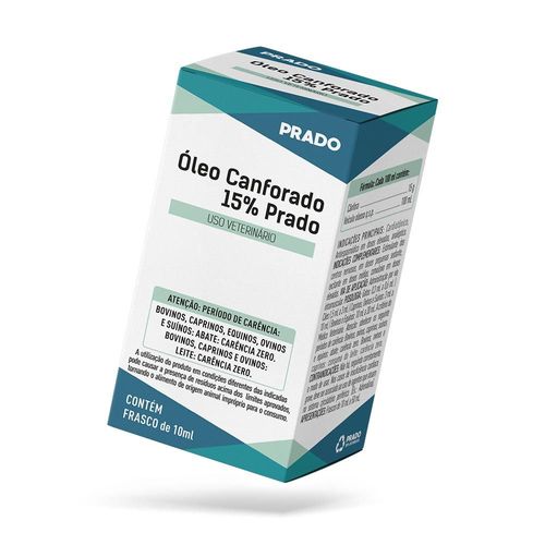 Medicamento Sup Vit Óleo Canforado 15% Prado Inj 50ml