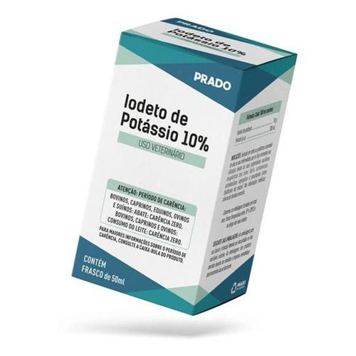 Medicamento Sup Vit Iodeto de Potassio 10% Inj 50ml