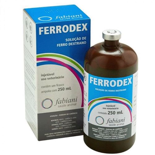 Medicamento Sup Vit Ferrodex Inj 250ml