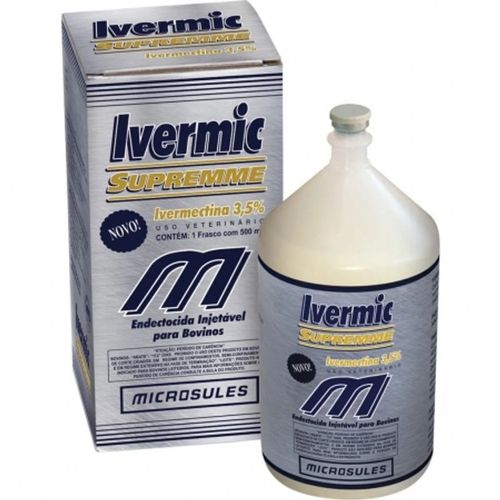 Medicamento Ivermic Supreme Ivermectina 3,5% 500ml