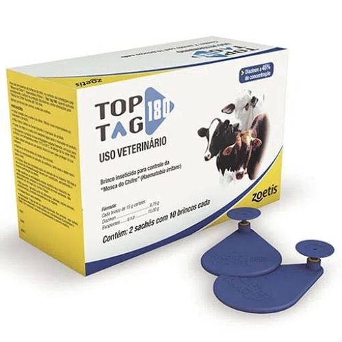 Medicamento Ecto Brinco Top Tag 180 C/20 Und