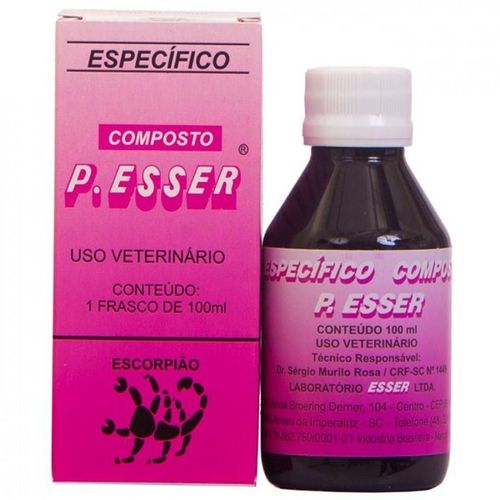 Medicamento Antit Espec Composto P ESSER Topc/Oral 100ml