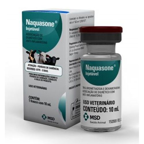 Medicamento Antiinf Naquasone Inj 10ml