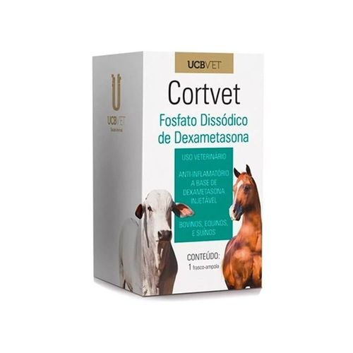 Medicamento Antiinf Cortvet Inj 10ml