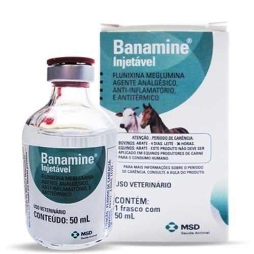 Medicamento Antiinf Banamine Inj 50ml