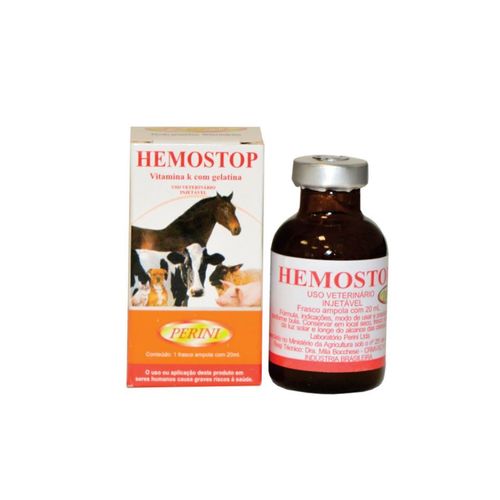 Medicamento Antihem Hemostop Inj 20ml