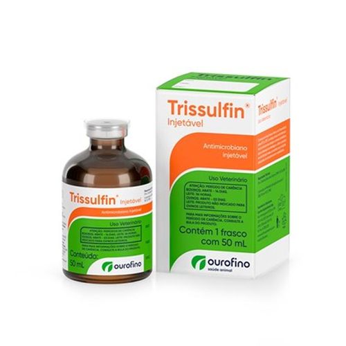 Medicamento Antib Trissulfin Inj 50ml