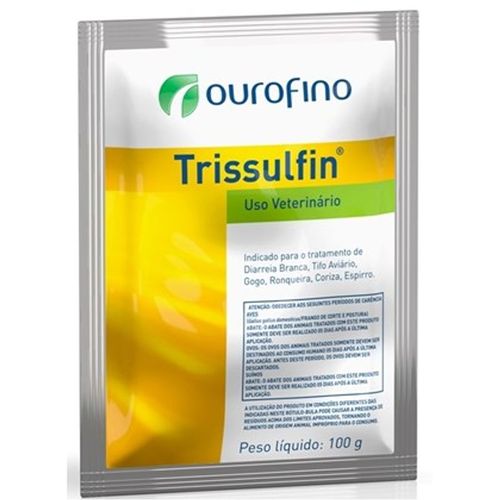 Medicamento Antib Trissulfin PO Oral 100g