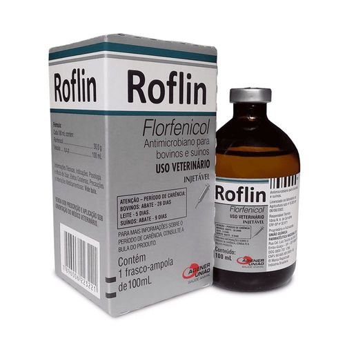 Medicamento Antib Roflin Inj 100ml