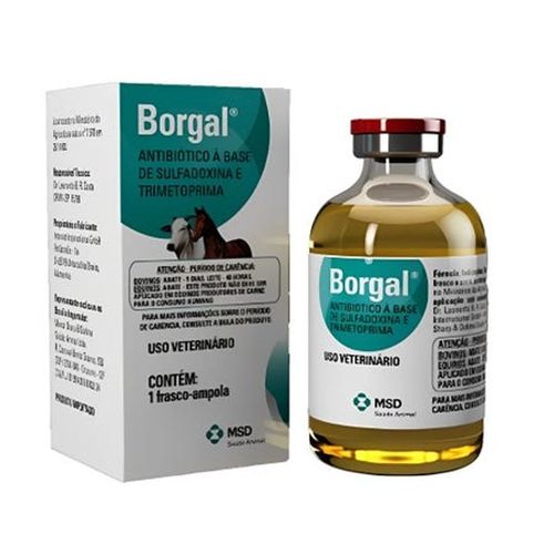 Medicamento Antibiótico Borgal Inj 10ml