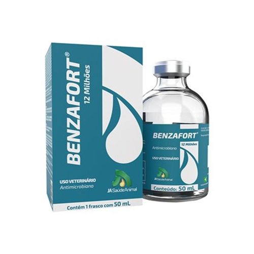 Medicamento Antibiótico Benzafort 12 Milhões Inj 50ml