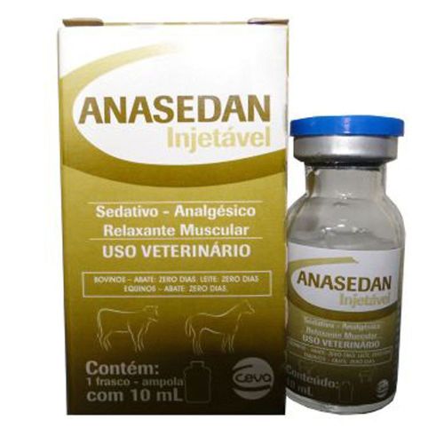 Medicamento Anest Anasedan Inj 10ml