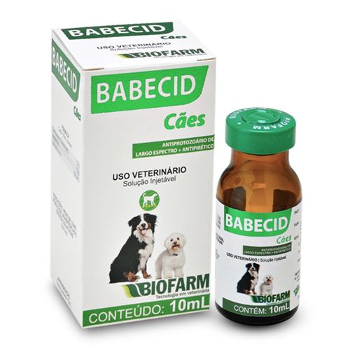 Medicamento Analgésico Babecid Cães Injetável 10ml