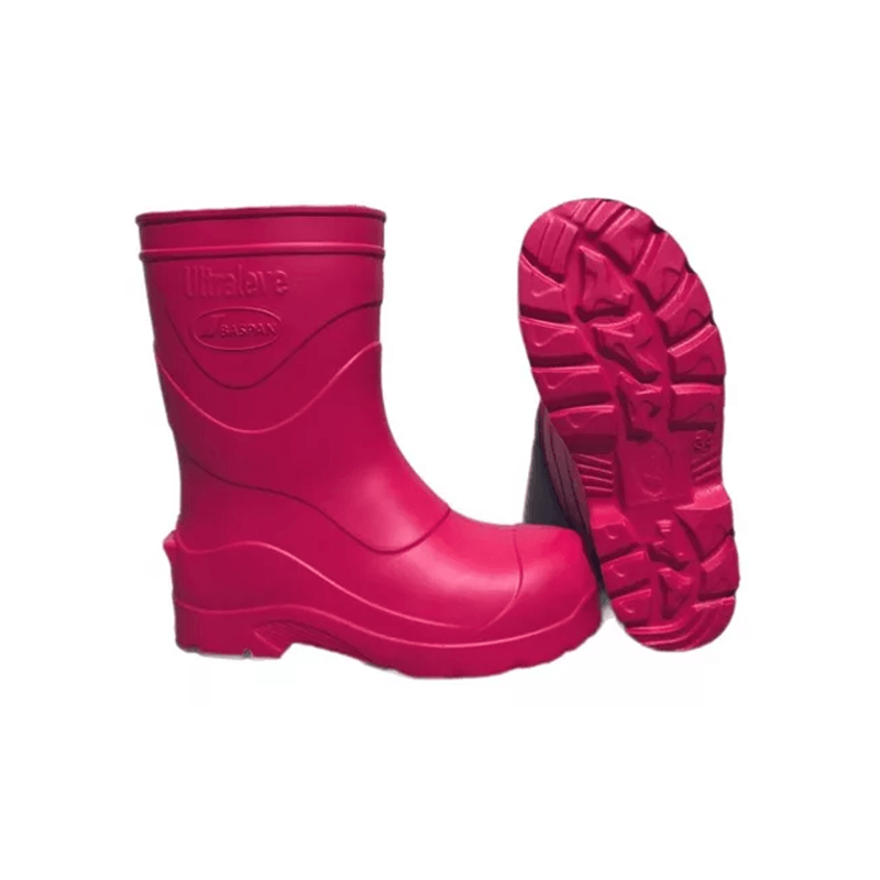 Bota-Infantil-N23-24-Rosa-Ultra-Leve-EVA-Baspan