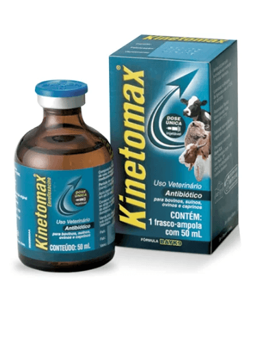 Medicamento Antibiótico Kinetomax Injetável 50ml