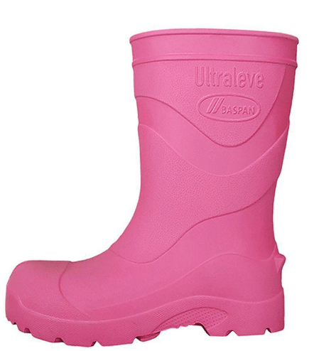 Bota Inf N33 Rosa Ultra Leve Eva Baspan