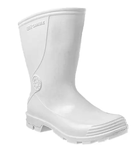 Bota Pvc Capataz N38 Bca Cano Curto Sete Leguas